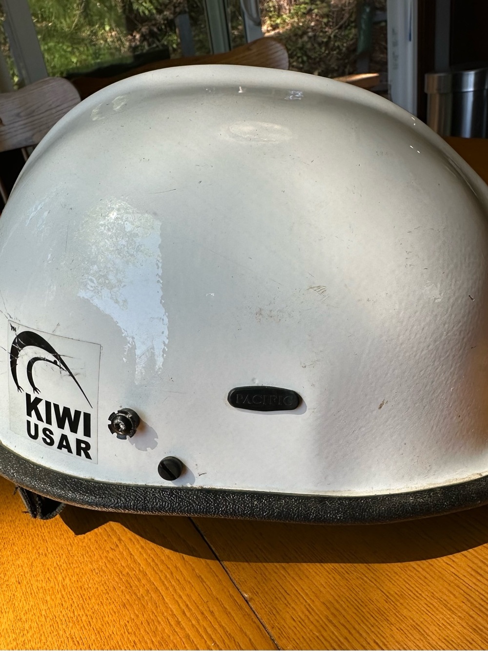 White Pacific KIWI USAR NFPA compliant Hard Hat hat size 6 1/2 to 8 1/8
